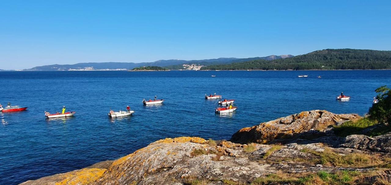 Apartamento Playa A 20 Minutos De Santiago Noia Esterno foto